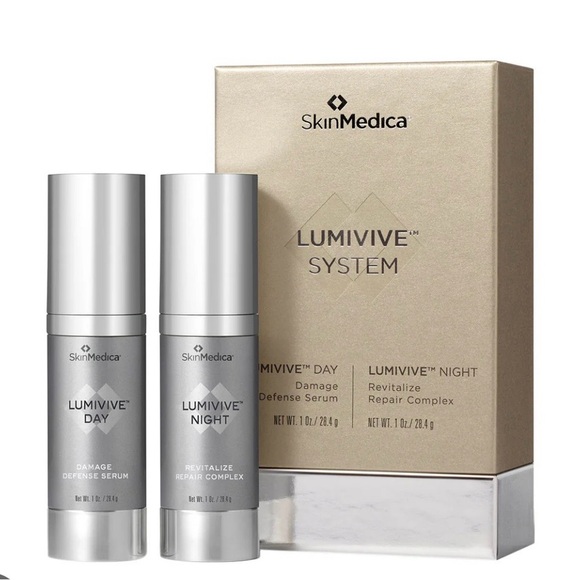 SkinMedica Other - SkinMedica LUMIVIVE System - Silver Serum Duo NIB
